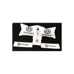 Volkswagen 2Lİ BOYUN YASTIĞI 2Lİ EMNİYET KEMER PEDİ 1 ADET VİTES POLARI (BEYAZ)