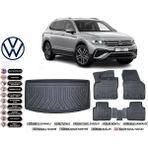 Volkswagen Allspace 2019 Model 7 Koltuk Bagaj Havuzu Araca Özel Siyah Kokusuz Havuzlu Paspas Takımı