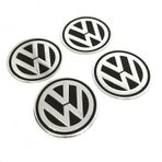Volkswagen Alüminyum Jant Göbeği Yapıştırma Siyah 60Mm 4 Adet