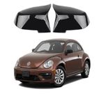 Volkswagen Beetle 11-19 Araca Özel Batman Yarasa Ayna Kapağı Pianoblack