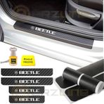 Volkswagen Beetle 4 Adet Karbon Kapı Eşiği Sticker