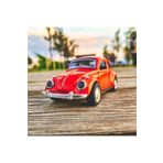 Volkswagen Beetle Koleksiyon Metal 12cm Kırmızı Vosvos Tosbağa