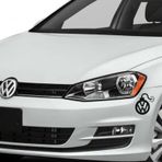 Volkswagen Bomba Araba Sticker Yapıştırma 2 Adet 15CM