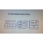 Volkswagen Bora 1998 Sonrası 25 Parça Maun Torpido Kaplama