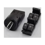 Volkswagen Bora 98 05 Kromlu Cam Düğme Far Anahtarı 2 Li Set