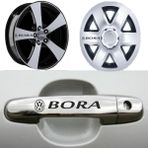Volkswagen Bora Kapı Kolu Jant Sticker Yapıştırma 8 Ad