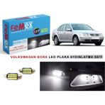 Volkswagen Bora Led Plaka Aydınlatma Ampul Seti Femex Parlak Beyaz
