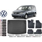 Volkswagen Caddy 2002 Model Bagaj Havuzu Araca Özel Siyah Extra Havuzlu Paspas Takımı
