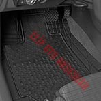Volkswagen Caddy 2004-2007 Altı Cırtlı 3D Havuzlu Kauçuk Paspas