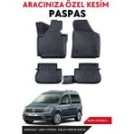 Volkswagen Caddy 2014 Model Araca Özel Havuzlu Paspas Takım - Siyah