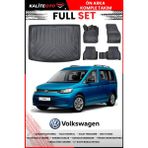 Volkswagen Caddy 2023 Model 4d Bagaj ve Pro Serisi Havuzlu Paspas Takımı - Siyah