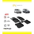 Volkswagen Caddy 3-4 2004-2018 4d Havuzlu Paspas - Siyah