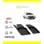 Volkswagen Caddy 3-4 Ön 2 Parça 2004-2018 4d Havuzlu Paspas - Siyah