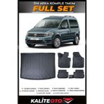 Volkswagen Caddy Bagaj Havuzu+4.5d Havuzlu Paspas Seti 2011 Model - Siyah