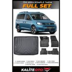 Volkswagen Caddy Bagaj Havuzu+4.5d Havuzlu Paspas Seti 2025 Model - Siyah