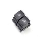 Volkswagen Caddy Sol Çiftli Cam Açma Düğmesi (2011-2016)**krom**