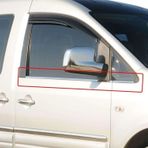 Volkswagen Caddy Uyumlu Cam Çıtası 4 Parça Krom 2010-2014