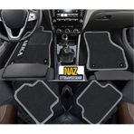 Volkswagen Golf 4 1997-2004 Siyah Halı Gri Kenar Petek Topuk