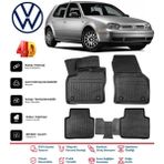 Volkswagen Golf 4 1997-2005 4.5d Premium Havuzlu Siyah Paspas Takımı Kokusuz