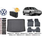 Volkswagen Golf 4 1999 Model Bagaj Havuzu+4d Araca Özel Havuzlu Paspas Takımıı Rice - Siyah
