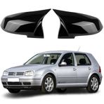 Volkswagen Golf 4 Araca Özel Batman Yarasa Ayna Kapağı Pianoblack