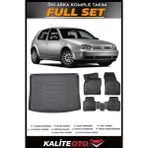 Volkswagen Golf 4 Bagaj Havuzu+4.5d Havuzlu Paspas Seti 1999 Model - Siyah