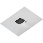 Volkswagen Golf- 5- 05/09; Arka Tampon Çeki Demiri Kapağı Siyah (Gtı) (Tw) P-A