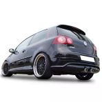 Volkswagen Golf 5 İcin (2003-2009) R32 Arka Tampon Eki - Difuzor (Plastik)