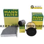 Volkswagen Golf 6 1.4 Tsı Mann Filtre Bakım Seti (2008-2012) Cax