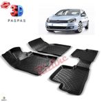 Volkswagen Golf 6 2009-2012 Siyah 3D Havuzlu Paspas