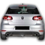 Volkswagen Golf 6 Gtı 2009-2012 Uyumlu Difüzör (Plastik - Boyasız) ⚡ Sportif ve Dayanıklı!