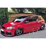 Volkswagen Golf 6 Marşpiyel Sağ Sol Takım Fiberglass Boyasız