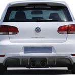 Volkswagen Golf 6 Rieger Difüzör (Plastik)(Boyasız)