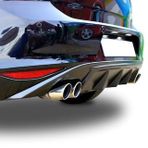 Volkswagen Golf 7 2012 - 2016 Arka Tampon Eki - Difüzör (Plastik)