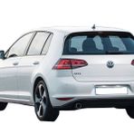 Volkswagen Golf 7 2012 - 2016 GTi Arka Tampon Eki (Plastik)