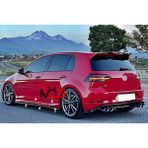 Volkswagen Golf 7 Aero Marşpiyel Sağ Sol Takım Fiberglass Boyasız