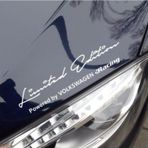 Volkswagen Golf Beetle Passat limited Edition Sticker