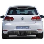 Volkswagen Golf Uyumlu 6 (2009-2012) Arka Tampon Eki - Difüzör (Plastik)