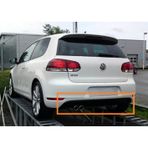Volkswagen Golf Vı Arka Tampon Karlık Çift Egzost Delikli 2008- (Oem No: 5K6807521m9b9)