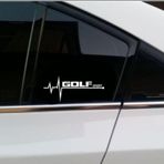 Volkswagen Golf Vw Nabız Kalp Atışı Sticker 2 Adet Sağ Sol