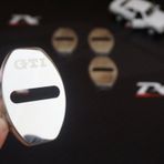 Volkswagen Gti Krom Metal 3m Kapı Kilidi Logo 4 Lü Set