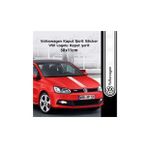 Volkswagen İçin Uyumlu Aksesuar Oto Kaput Şerit Sticker Beyaz