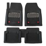 Volkswagen Jetta 1999 2005 Krom Karbon Derin Havuzlu Oto Paspas