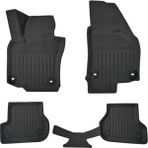 Volkswagen Jetta 2005-2007 Ile Uyumlu 3D Havuzlu Paspas - Öz-Iş - Siyah