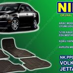 Volkswagen Jetta 2005 Kauçuk Paspas