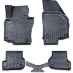 Volkswagen Jetta 2008-2010 Ile Uyumlu 3D Havuzlu Paspas - Öz-Iş - Siyah