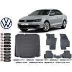 Volkswagen Jetta 2015 Model Cepsiz Bagaj Havuzu Araca Özel Siyah Extra Havuzlu Paspas Takımı