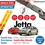 Volkswagen Jetta İnwells Muz Silecek Takımı (2011-2019)