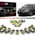 Volkswagen Jetta MK5 LED İç Aydınlatma Ampul Seti FEMEX Parlak Beyaz