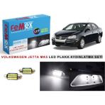 Volkswagen Jetta Mk5 Led Plaka Aydınlatma Ampul Seti Femex Parlak Beyaz